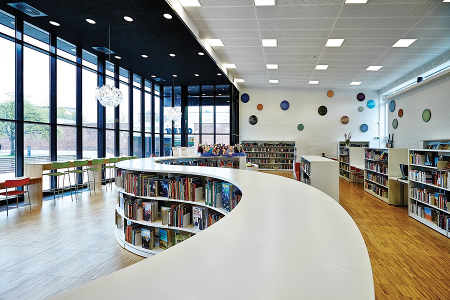 Sanderstedt Library The library is the new meeting point in Lund