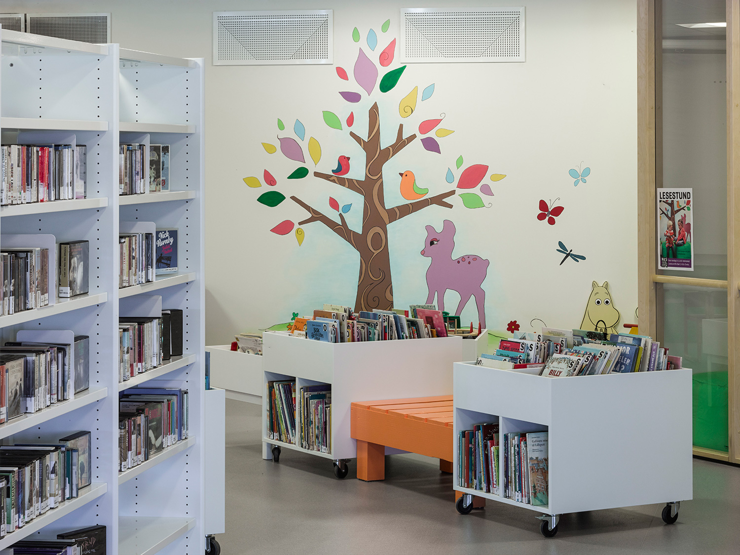 Children's library deals bookcase