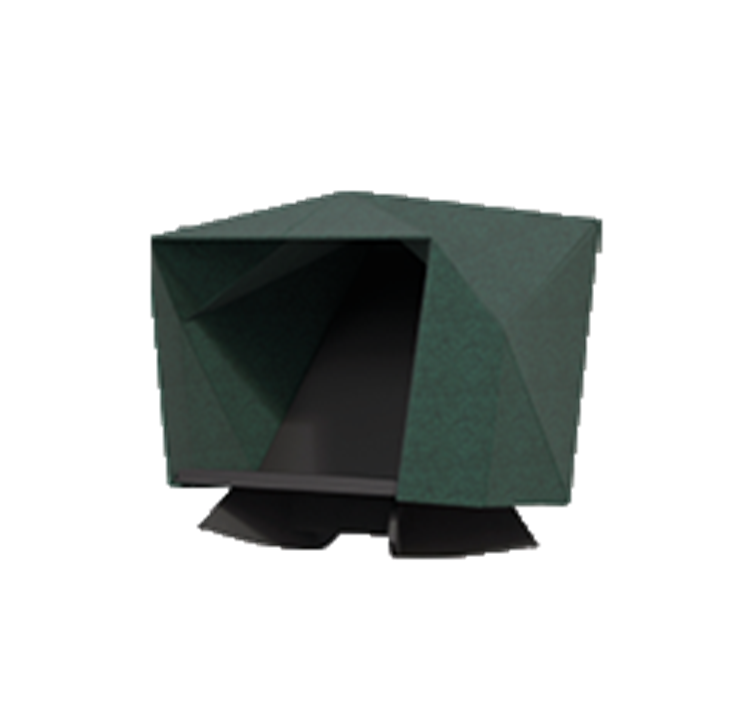 HabiCave - low with rocking sled base