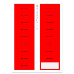 E225010 - 1 line, Arial 12 max 20 characters