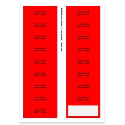 E225020 - 2 lines, Arial 12 max 2 x 20 characters