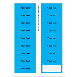 E225212 - 1 line, Arial 24 max 13 characters