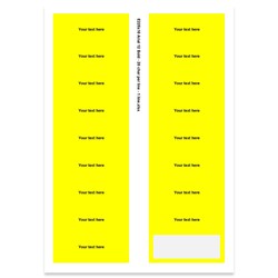 E225310 - 1 line, Arial 12 max 20 characters