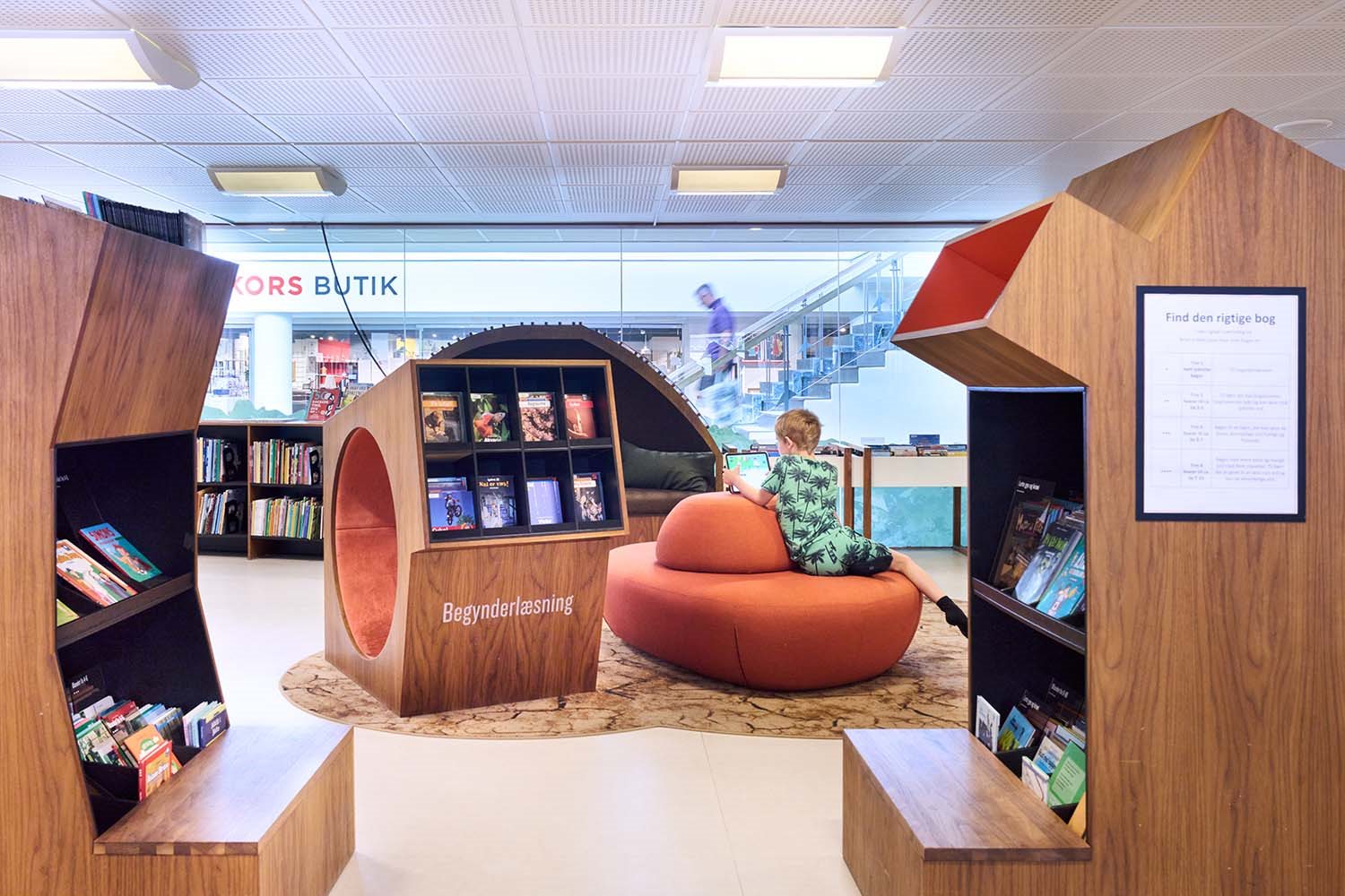 Denmark Children Library Kulturium Ishøj Library, Denmark
