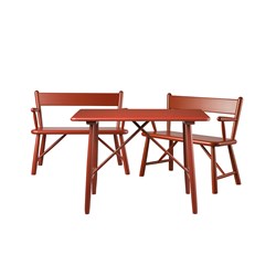 E1567 - Set with table and 2 benches