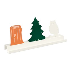 E2630 - Display shelf L700 mm, white