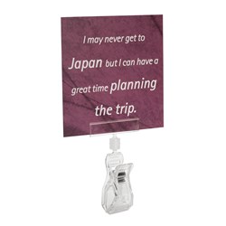 E3790 - Sign holder clip