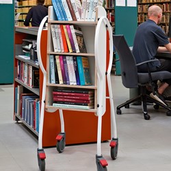 E5001 - Push & Pull Midi Book Trolley