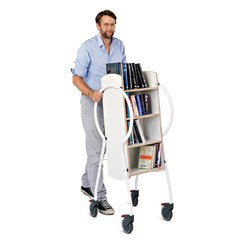 E5003 - Push & Pull Combi Book Trolley